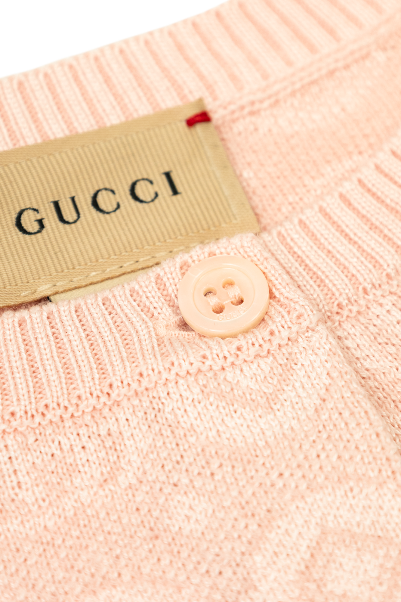 Pink Cardigan with GG pattern Gucci Kids Vitkac GB